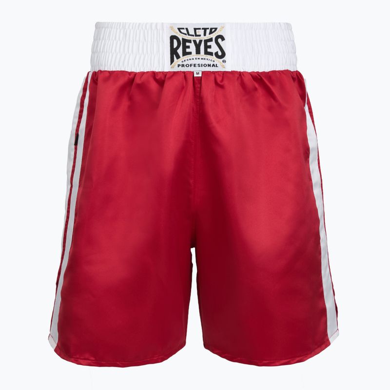 Boxershorts Herren Cleto Reyes Satin Boxing red/white