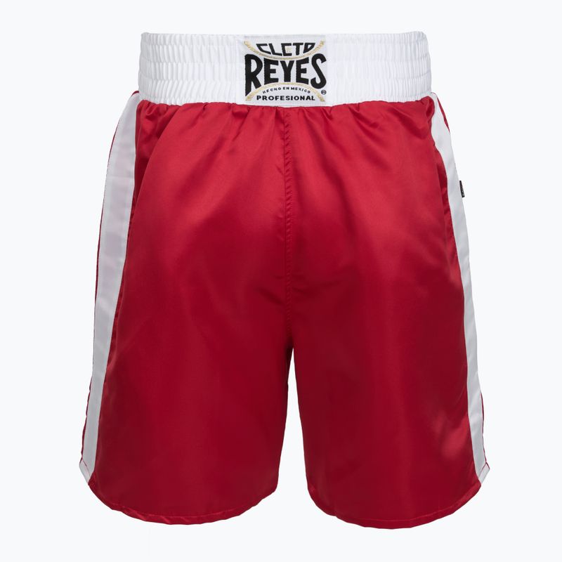Boxershorts Herren Cleto Reyes Satin Boxing red/white 2