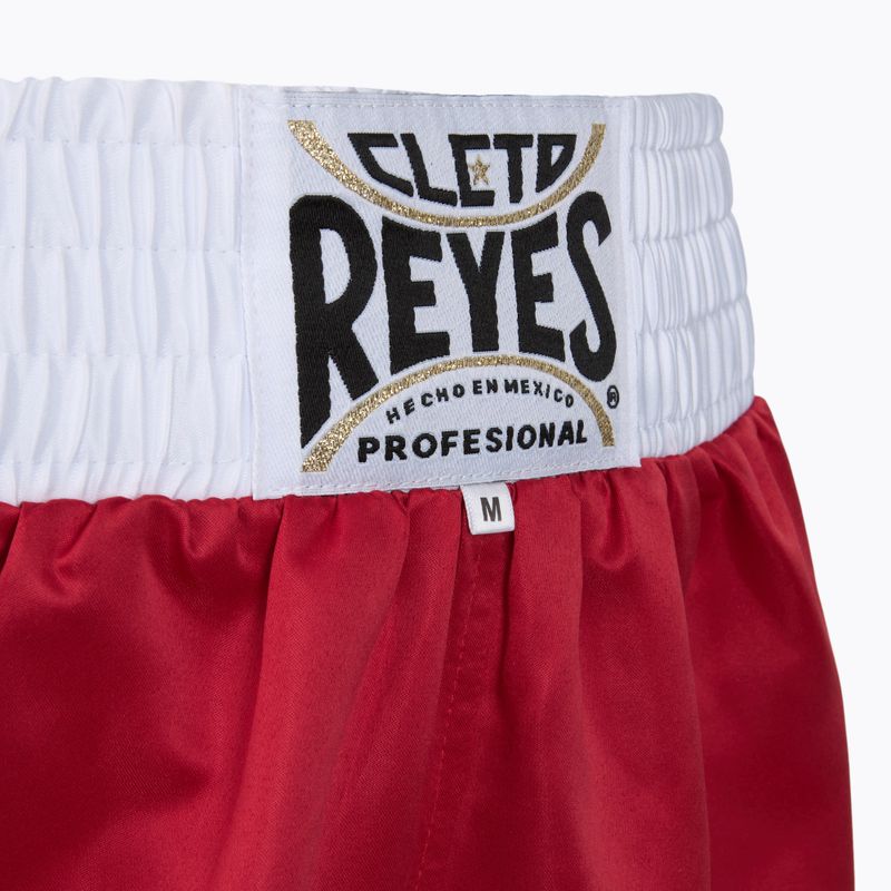 Boxershorts Herren Cleto Reyes Satin Boxing red/white 3