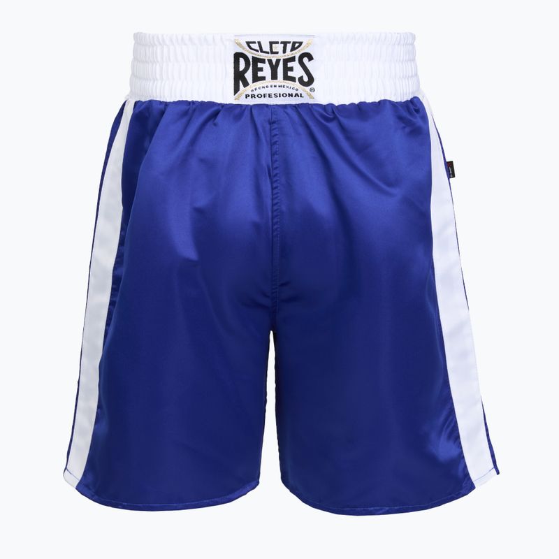 Boxershorts Herren Cleto Reyes Satin Boxing blue/white 2