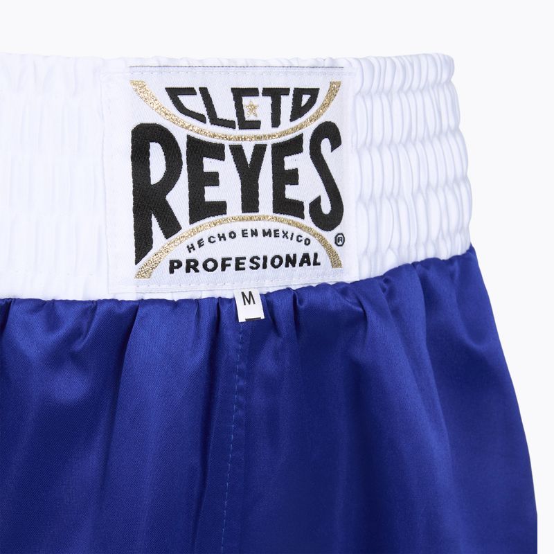 Boxershorts Herren Cleto Reyes Satin Boxing blue/white 3