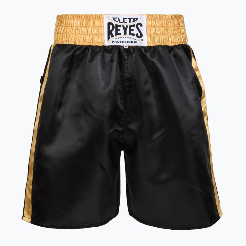 Boxershorts Herren Cleto Reyes Satin Boxing black/gold
