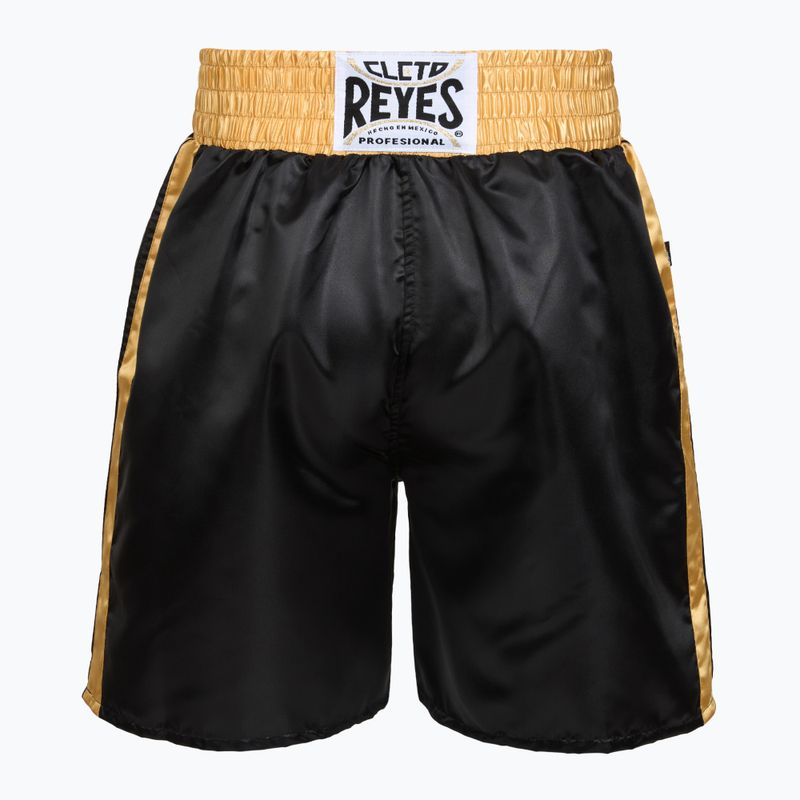 Boxershorts Herren Cleto Reyes Satin Boxing black/gold 2