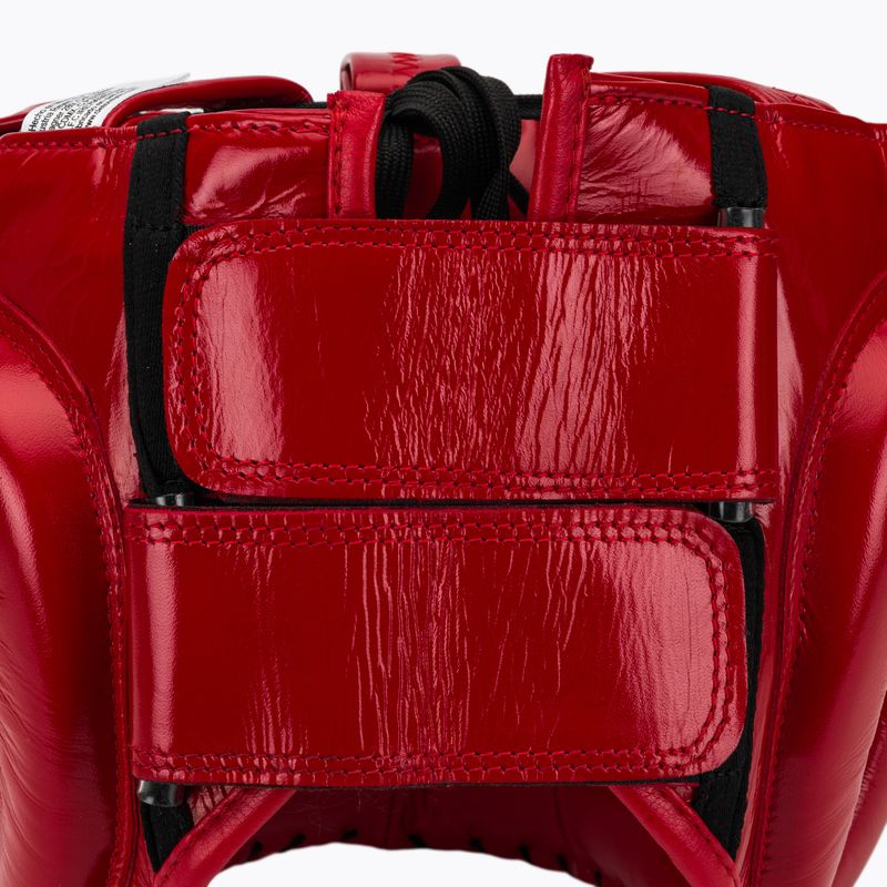Boxhelm Cleto Reyes mit spitzem Gesicht Nylon Bar rot 5