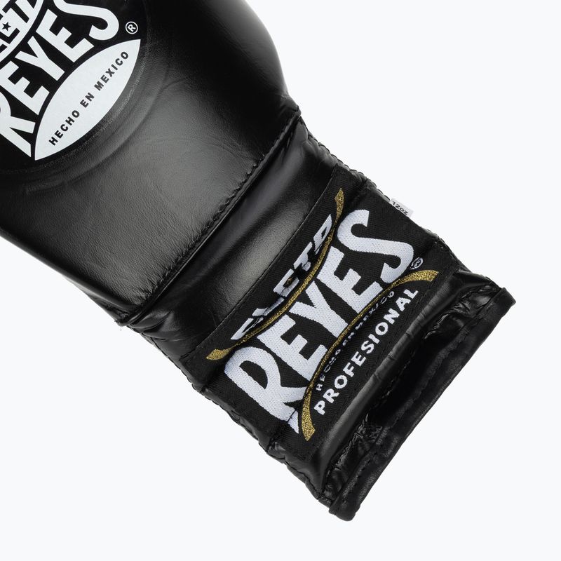 Boxhandschuhe Cleto Reyes Traning Thumb black/silver 6