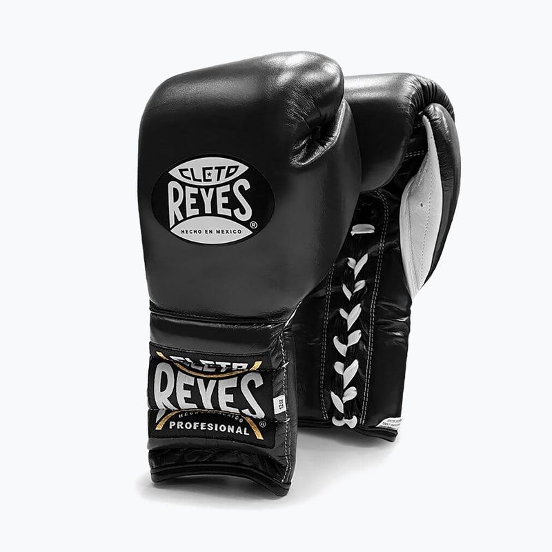 Cleto Reyes Boxhandschuhe Lace Up Sparring schwarz
