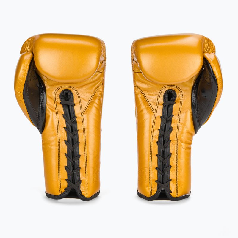 Boxhandschuhe Cleto Reyes Lace Up SPaarring gold 3