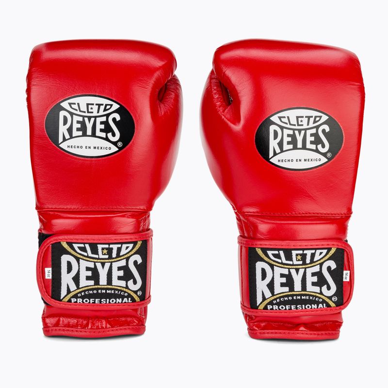 Boxhandschuhe Cleto Reyes Velcro SPaarring red 2