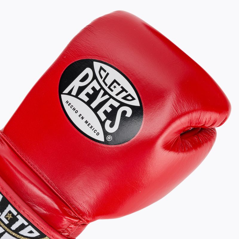 Boxhandschuhe Cleto Reyes Velcro SPaarring red 5