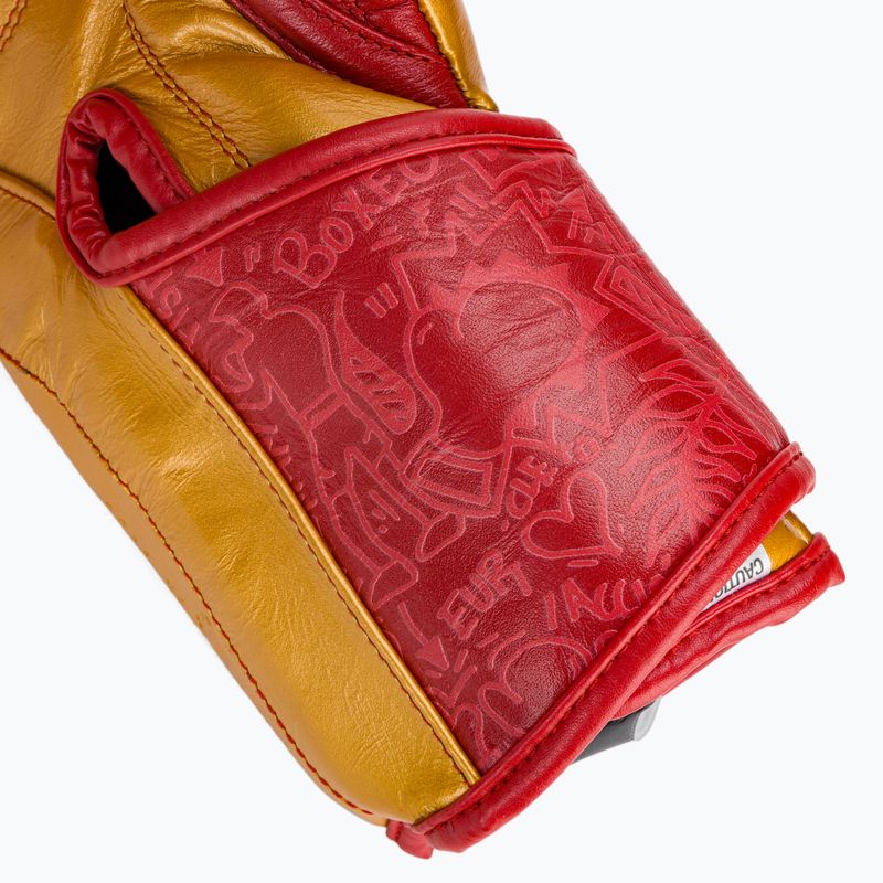 Boxhandschuhe Cleto Reyes High Precision Training Leather red/gold 7