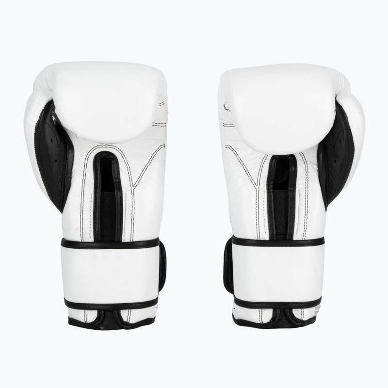 Boxhandschuhe Cleto Reyes Velcro SPaarring white/black 2