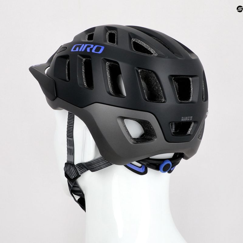 Damen Fahrradhelm Giro Radix schwarz GR-7113235 10