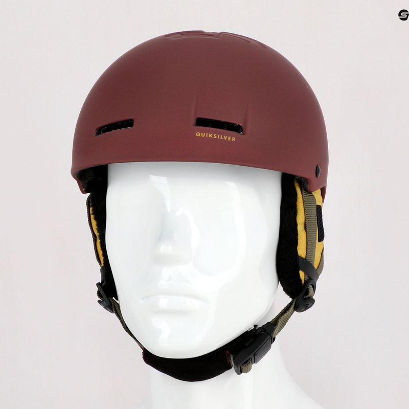 Quiksilver SKYLAB SRT M HLMT Skihelm kastanienbraun EQYTL03059-RRG0 9