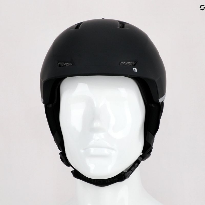 Skihelm Herren Salomon Pioneer Lt schwarz L411581 12