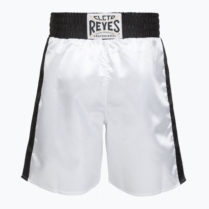 Boxershorts Herren Cleto Reyes Satin Boxing white/black 2