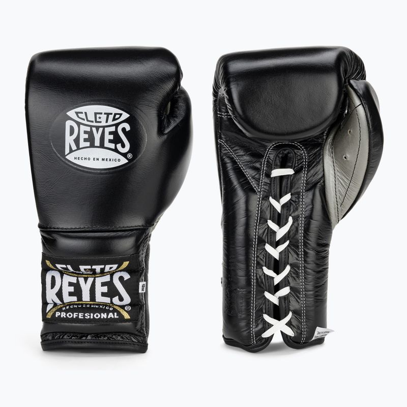 Cleto Reyes Boxhandschuhe Lace Up Sparring schwarz