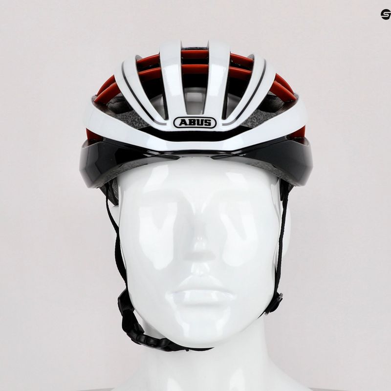 ABUS Fahrradhelm Aventor blaze rot 77627 9
