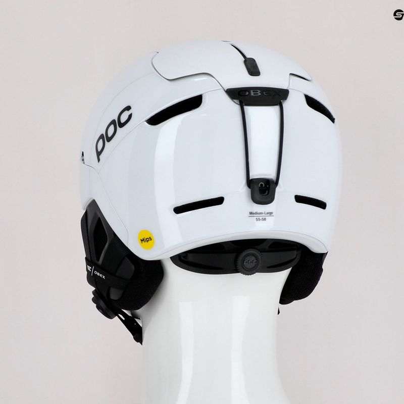 Skihelm POC Obex MIPS hydrogen white 9