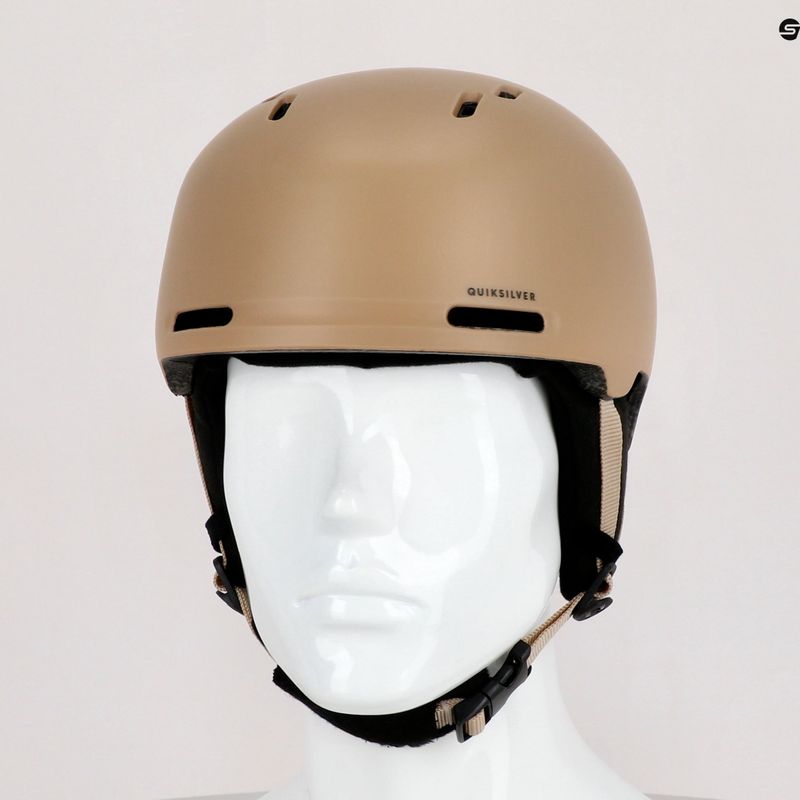 Quiksilver Journey M HLMT braun Snowboard Helm EQYTL03054-CLD0 9