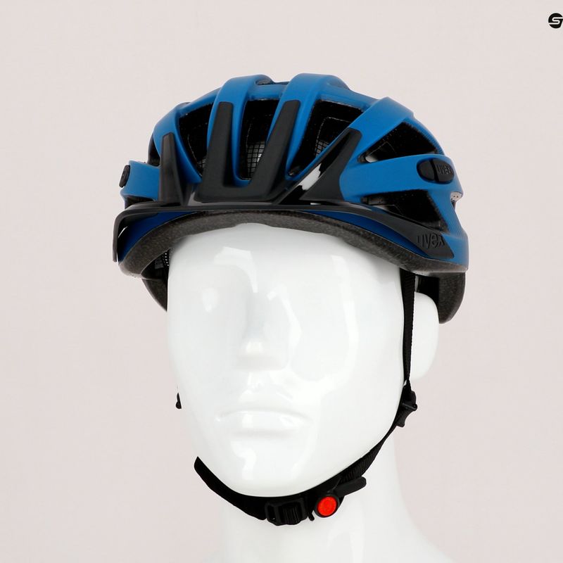 UVEX Fahrradhelm I-vo CC schwarz-blau S4104233315 9