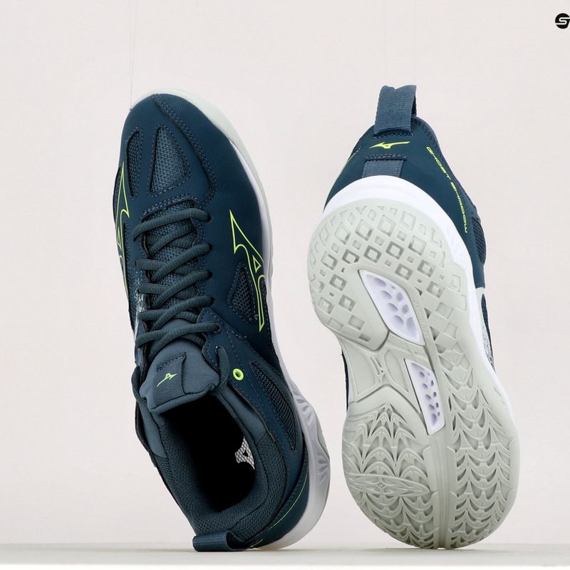 Handballschuhe Herren Mizuno Ghost Shadow grün X1GA21838 13