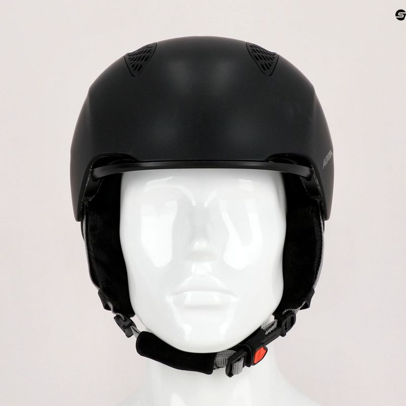 Skihelm Alpina Grand black matte 10