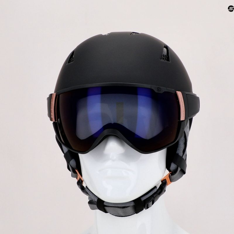 Skihelm Damen Salomon Mirage S schwarz L45376 9