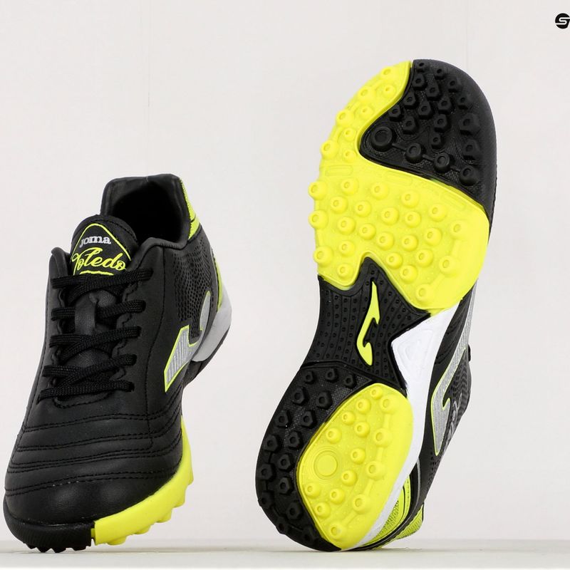 Joma Toledo TF Fußballschuhe für Kinder schwarz 22