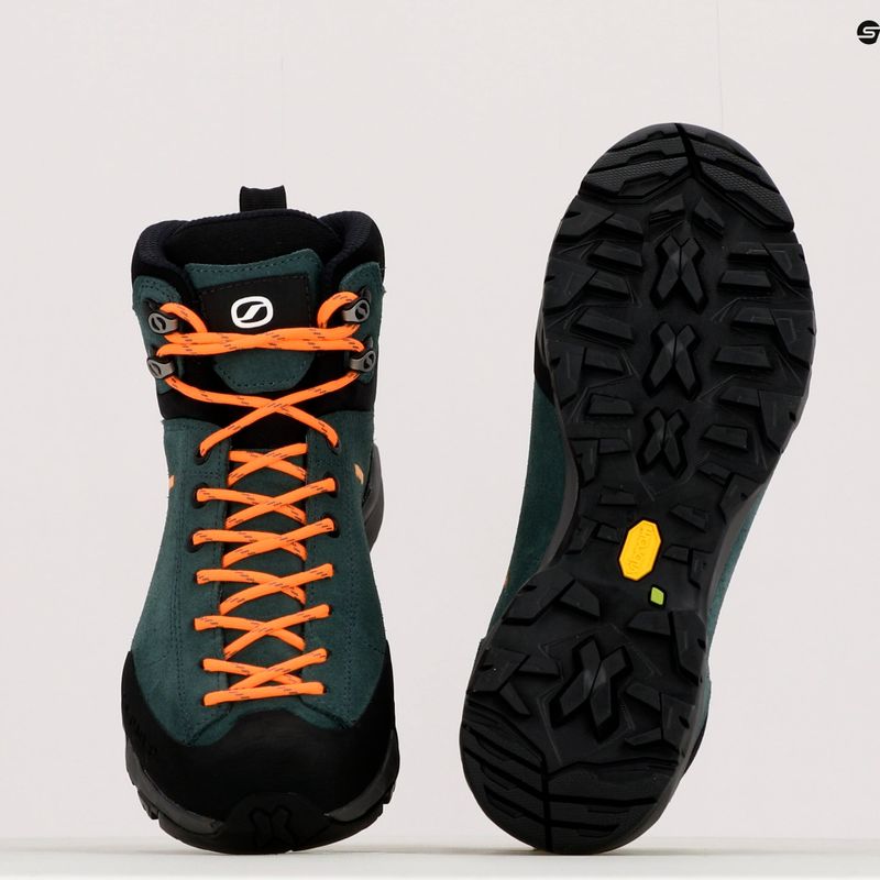 Damen-Trekkingstiefel SCARPA Mojito Hike GTX grün 63318-202 17