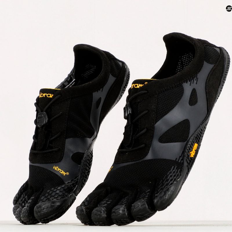 Herren Vibram Fivefingers KSO Evo Schuhe schwarz 14M0701 9