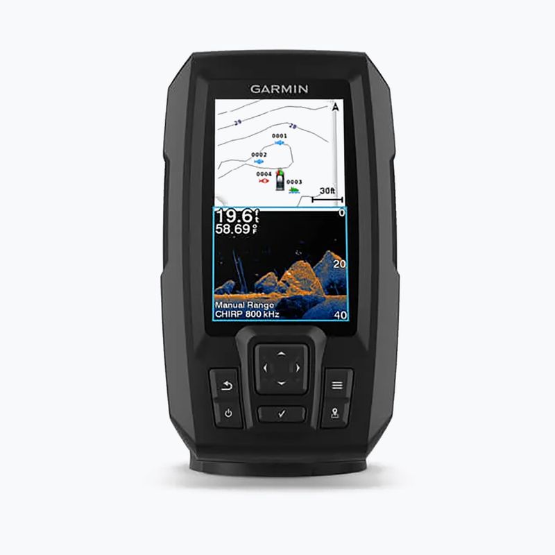 Garmin Striker Vivid 4CV Fischen Echolot mit Schwinger schwarz GT20 010-02550-01