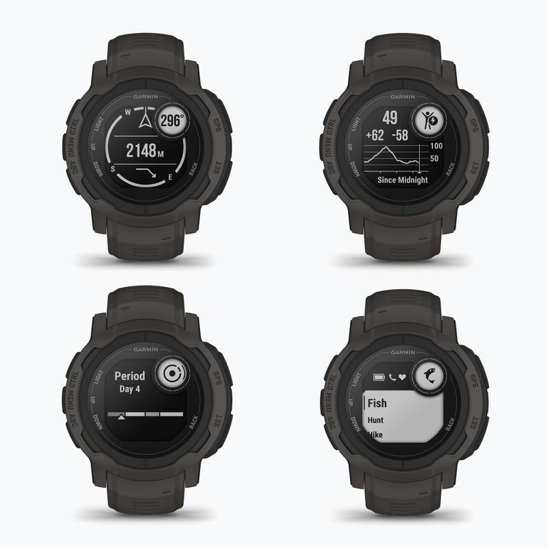 Smartwatch Garmin Instinct 2 graphite 4