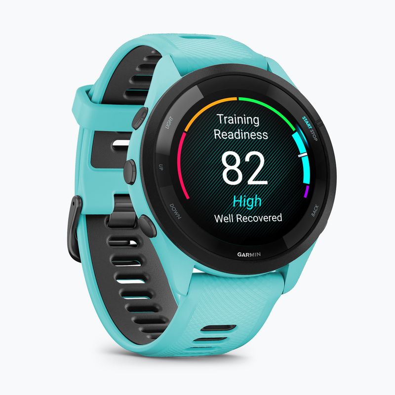 Garmin Smartwatch Forerunner 265 turquoise/black 2