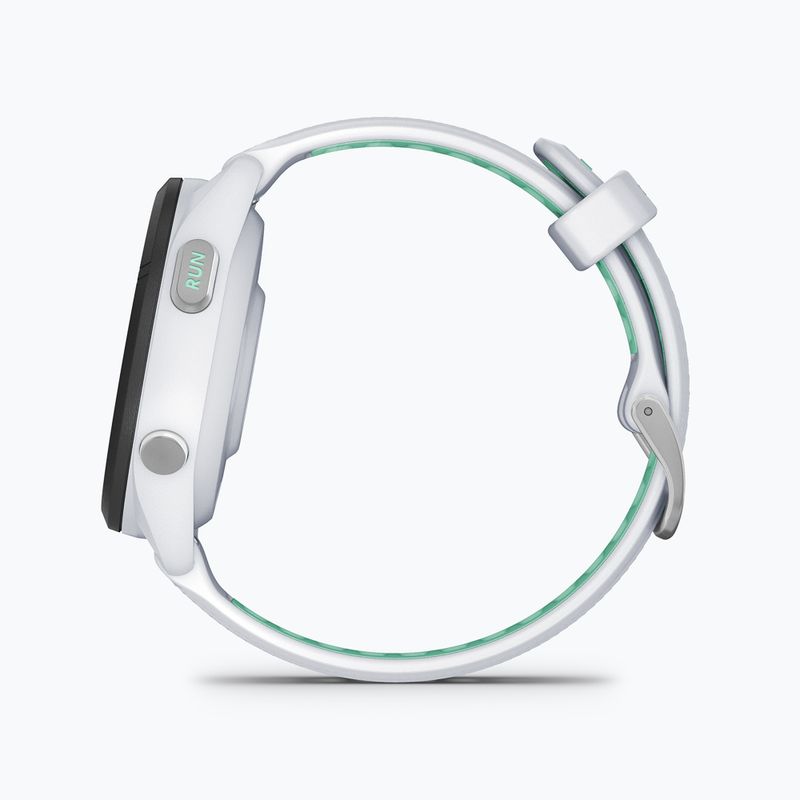 Uhr Garmin Forerunner 265S white neo tropic/mint 5