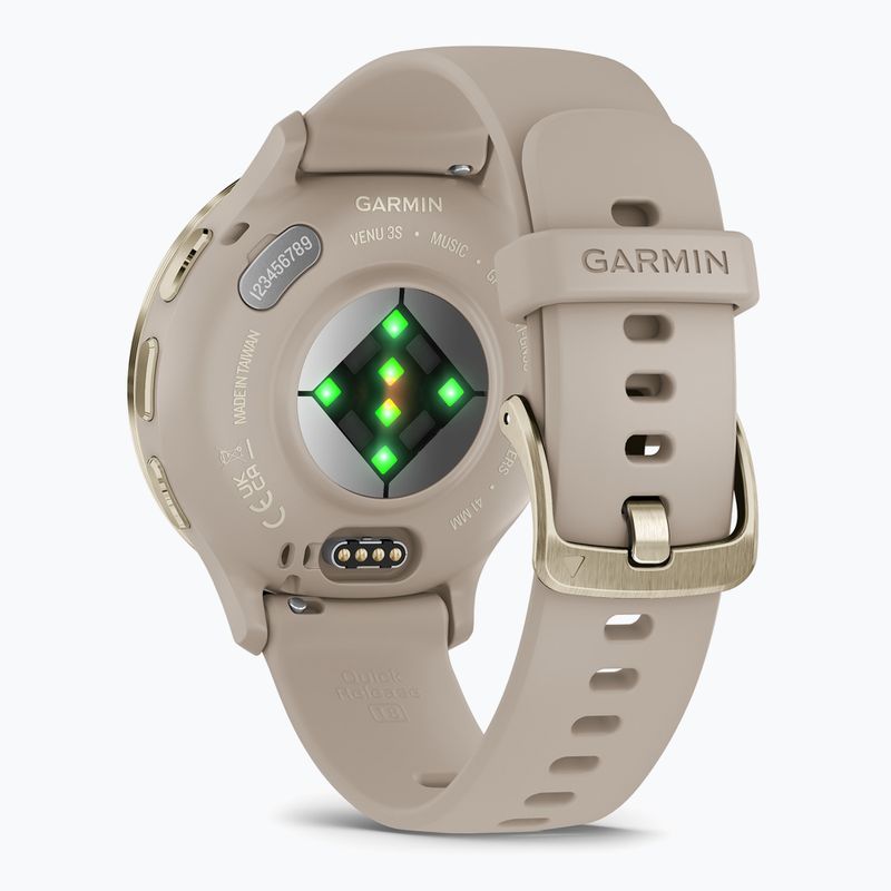 Smartwatch Garmin Venu 3S Soft Gold/French Gray 4