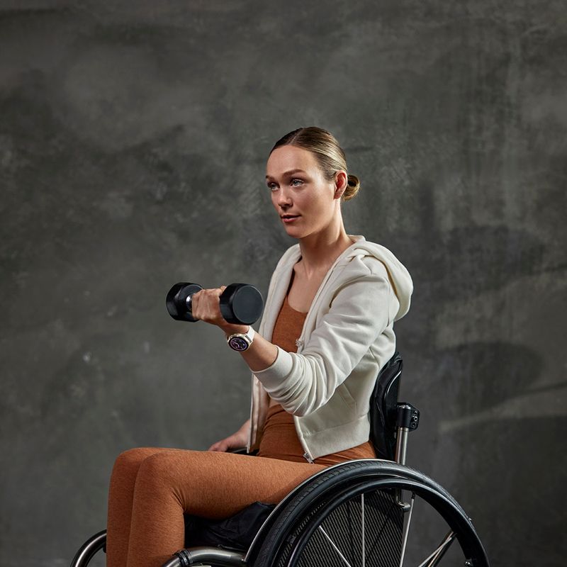 Smartwatch Garmin Venu 3S soft gold/ivory 8