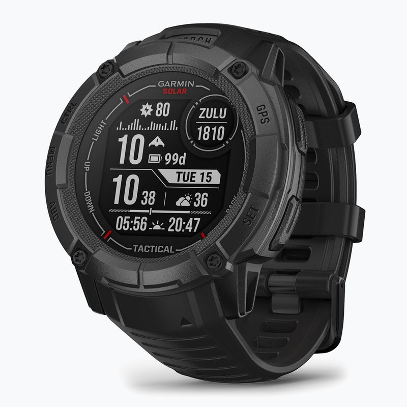 Uhr Garmin Instinct 2X Solar Tactical black 3