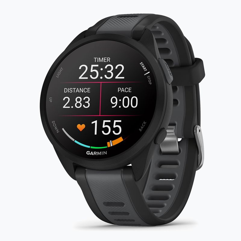Armbanduhr Garmin Forerunner 165 black/slate gray 2