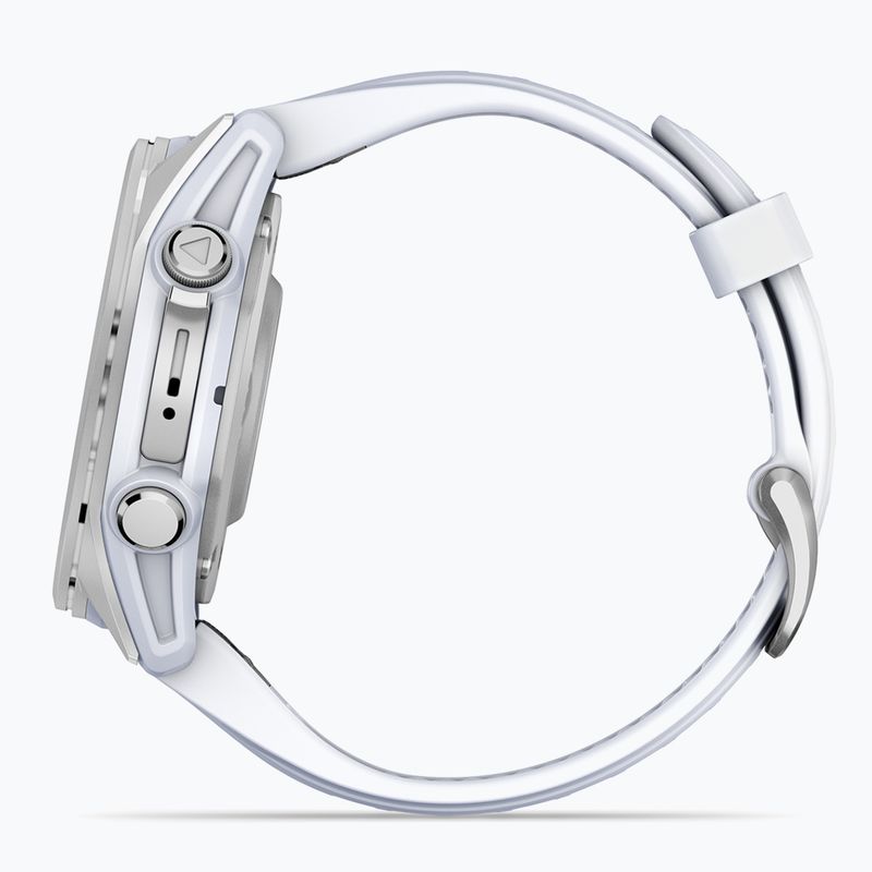 Uhr Garmin Fenix 8 43 mm Amoled silver/white stone 5