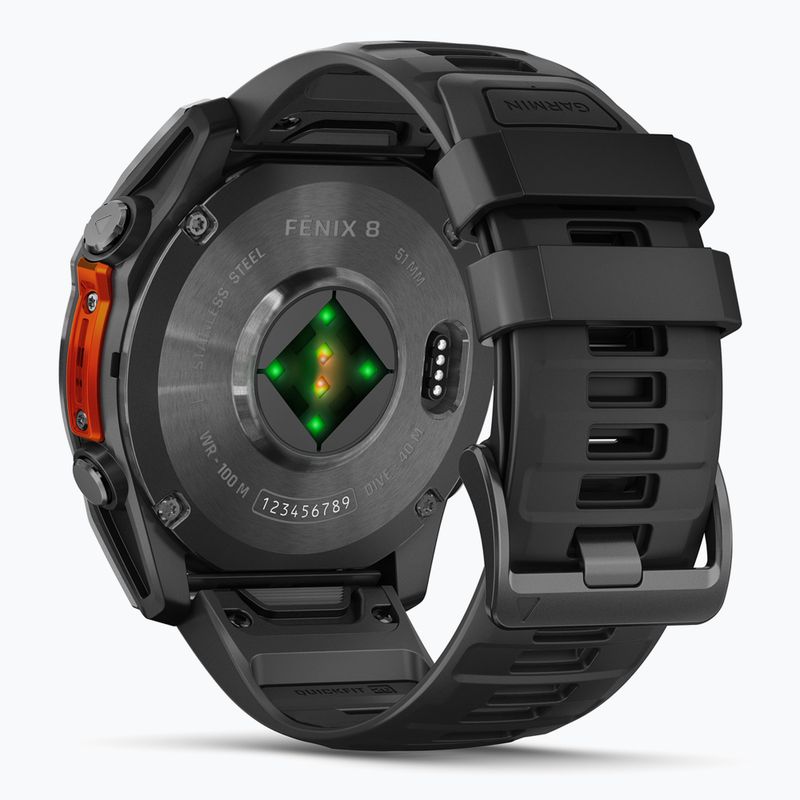 Smartwatch Garmin Fenix 8 51 mm AMOLED slate gray/black 4