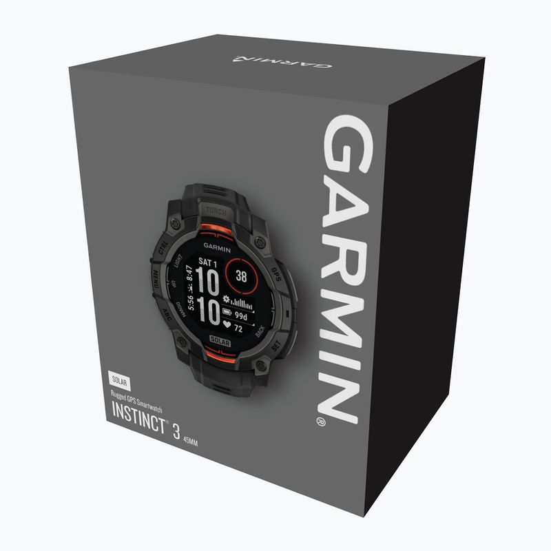 Uhr Garmin Instinct 3 Solar 45 mm black 7