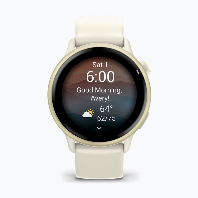 Smartwatch Garmin Vivoactive 6 lunar gold/bone