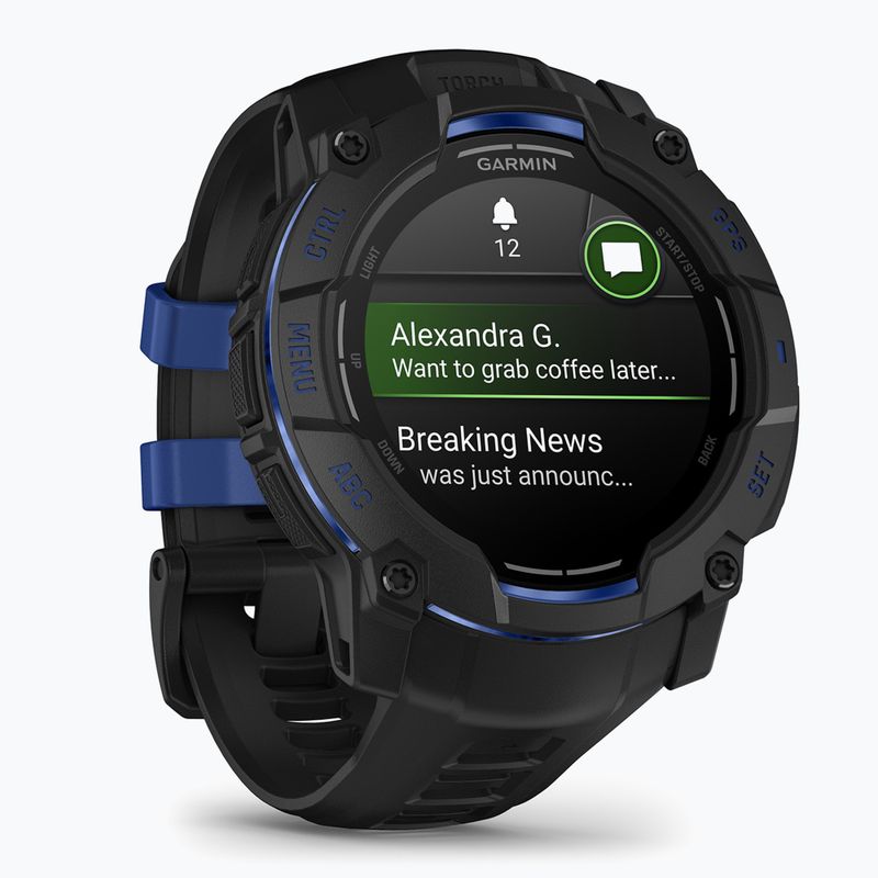 Smartwatch Garmin Instinct 3 50 mm Amoled Tactical black/black 3