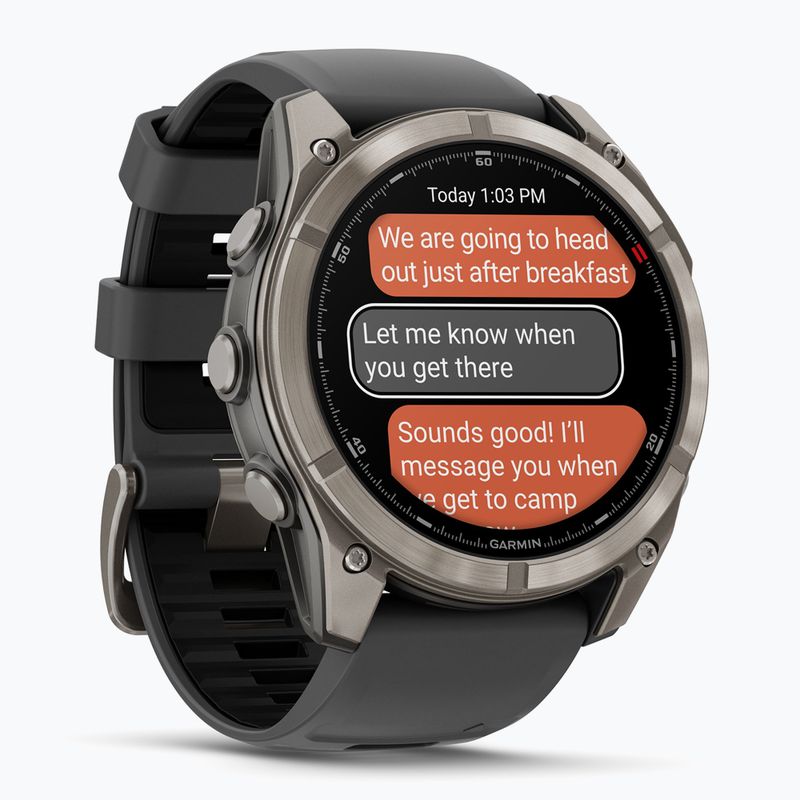 Smartwatch Garmin Fenix 8 Pro 51 mm AMOLED sapphire/graphite/black 3