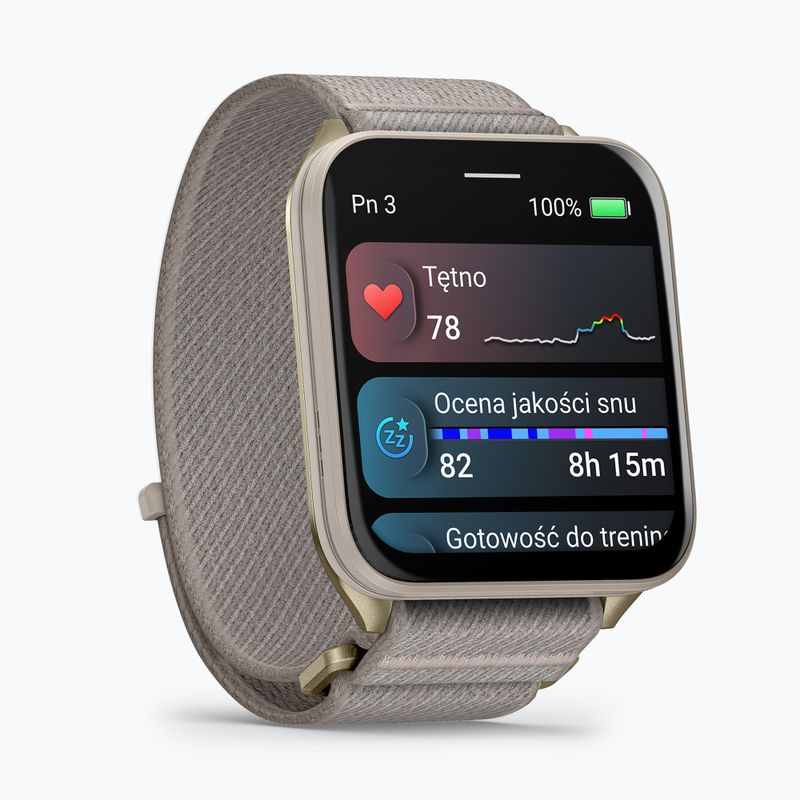 Uhr Garmin Venu X1 soft gold/french gray 2