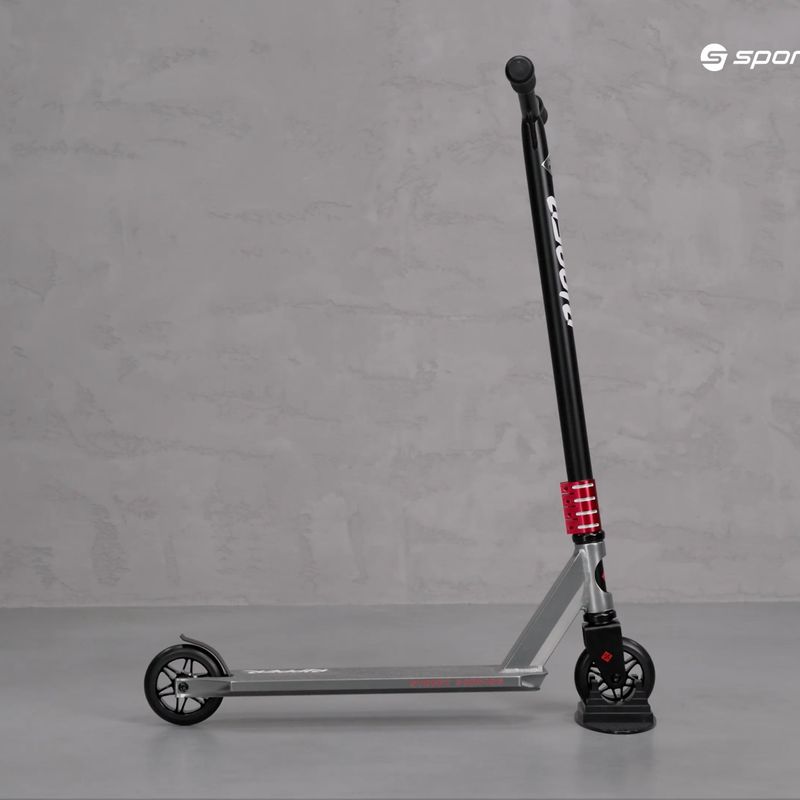 Street Surfing Stunt Scooter Ripper rot/silber Freestyle Scooter 8