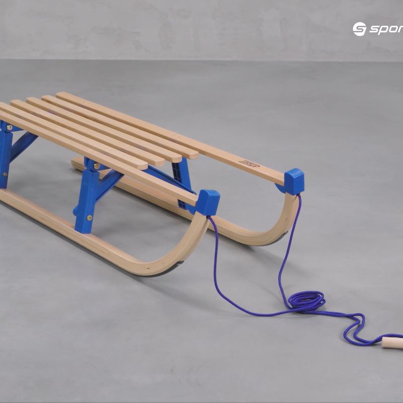 VT-Sport Davos 100 brauner Faltschlitten DKV 73100 14