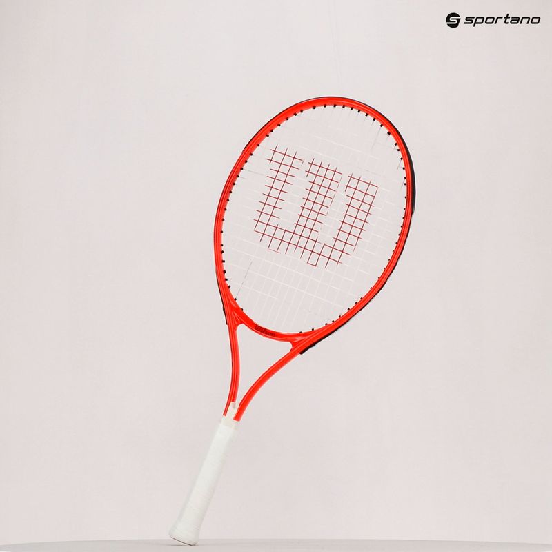 Wilson Roger Federer 25 Half CVR Tennisschläger für Kinder rot WR054310H+