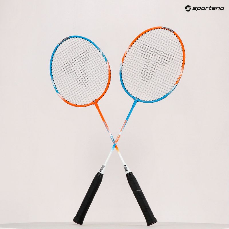Talbot-Torro 2 Angreifer Badmintonset blau-orange 449411 10