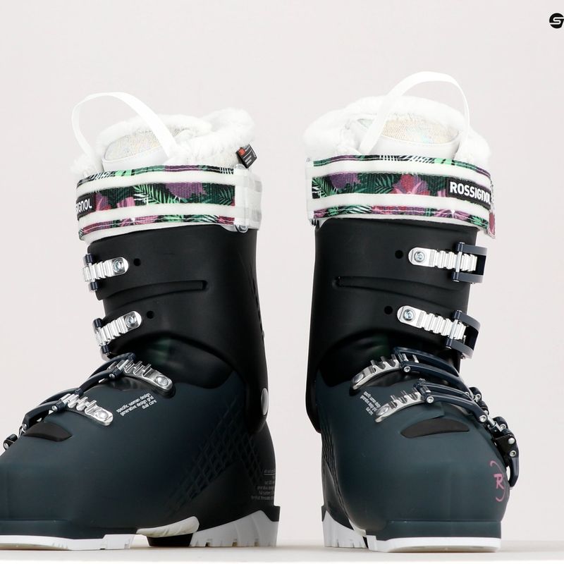 Skischuhe für Frauen Rossignol Alltrack Pro 80 X black/green 9